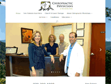 Tablet Screenshot of biltmoreparkchiropractic.com